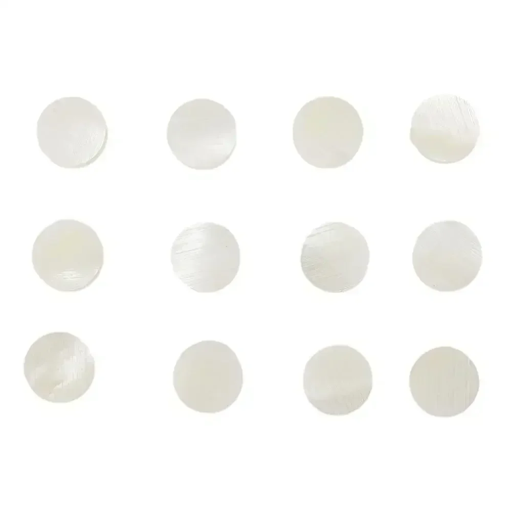 

Guitar Accessory Fretboard Accessory White Mother Of 12 Pcs 6MM Guitar Fretboard Accessory Inlay Dots Inlay Dots