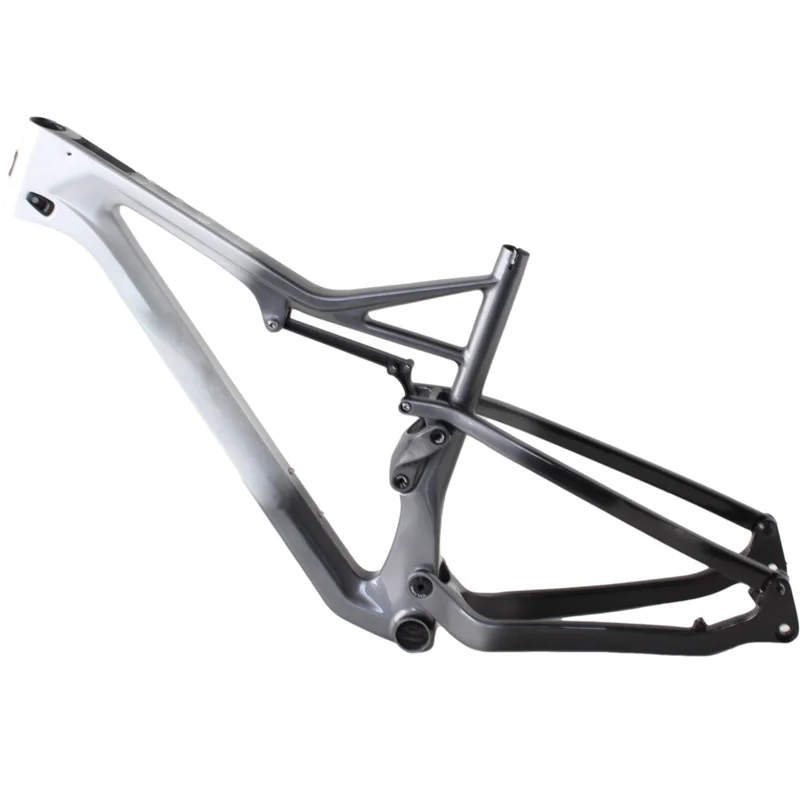 

Hot Sale Internal Cable Carbon T800 Matte Frame Carbon Suspension Internal Cable Disc-brake Full Suspension Enduro Bike Frame