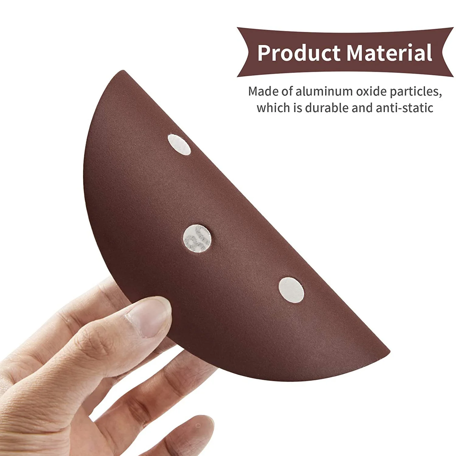 150mm Sanding Disc, 6 Inch Hook and Loop Sanding Pads, 100 Pcs Sandpaper Set Assorted Grits for Random Orbital Sander