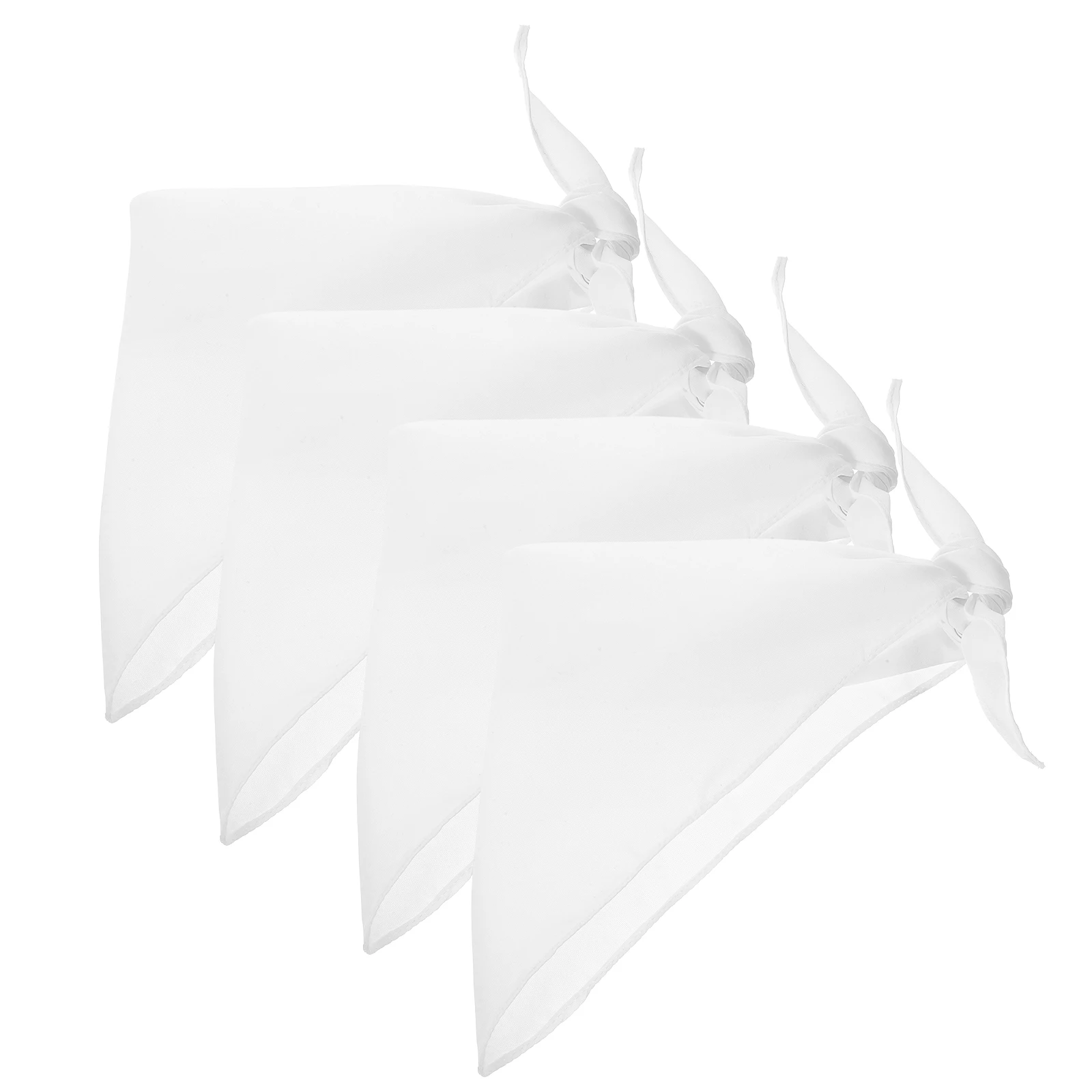 

4pcs Durable Washable Dog Bandanas Adjustable Comfortable Neck Scarf Hot Weather Outdoor Decorative Pet Accessories For Large