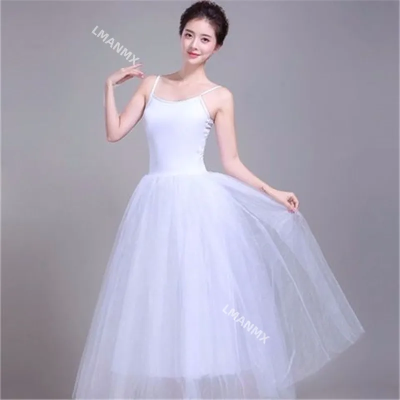 New Long Adult Children Ballet Tutu Dress Party Practice Skirts Clothes Fashion Dance Costumes