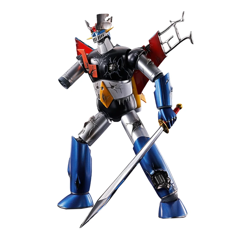 Szybka wysyłka Bandai Anime SOUL OF CHOGOKIN GX-105D MAZINGER Z -KAKUMEI SHINKA- Ver. Oryginalne zabawki modelowe Figurka akcji dla dzieci