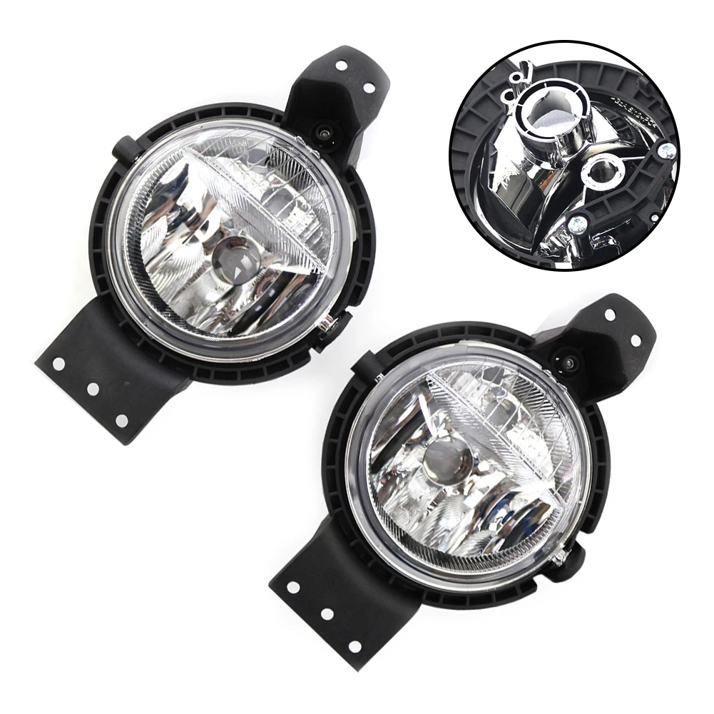

Front Bumper Lamps Fog Light Assembly Fog Light Replacement Direct Replacement Easy Installation Left And Right Pair