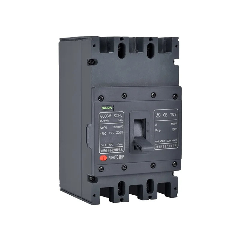 Good Quality Dc Solar Mccb Pv Molded Circuit Breaker 2 Pole 150Amp 250Amp 100Amp 550v