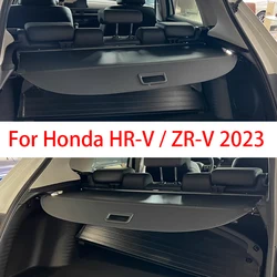 For 2023-2024 Honda HRV/ZRV Cargo Cover Trunk Retractable Parcel Rack Waterproof Shield Privacy Cargo Cover Auto accessories