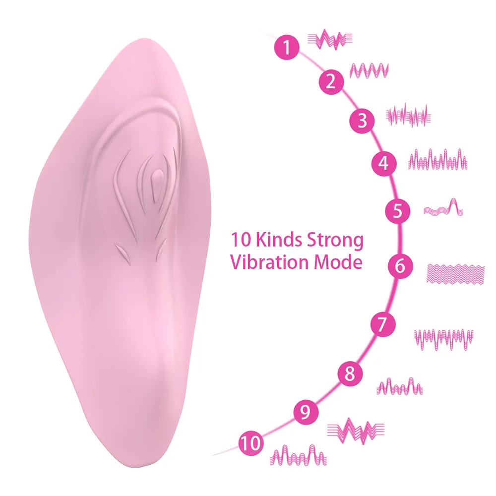 Panty Vibrator Sex Toys for Woman Invisible Vibrating Egg Adult Sex Machine Wireless Remote Control Clitoral Stimulator Portable