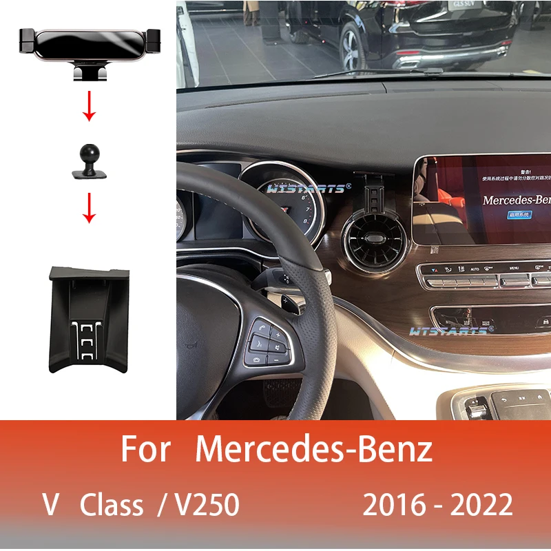 Auto Handy halter für Mercedes Benz V250 W447 2013-2017 2016 Grad drehbare GPS Spezial halterung Halterung Zubehör