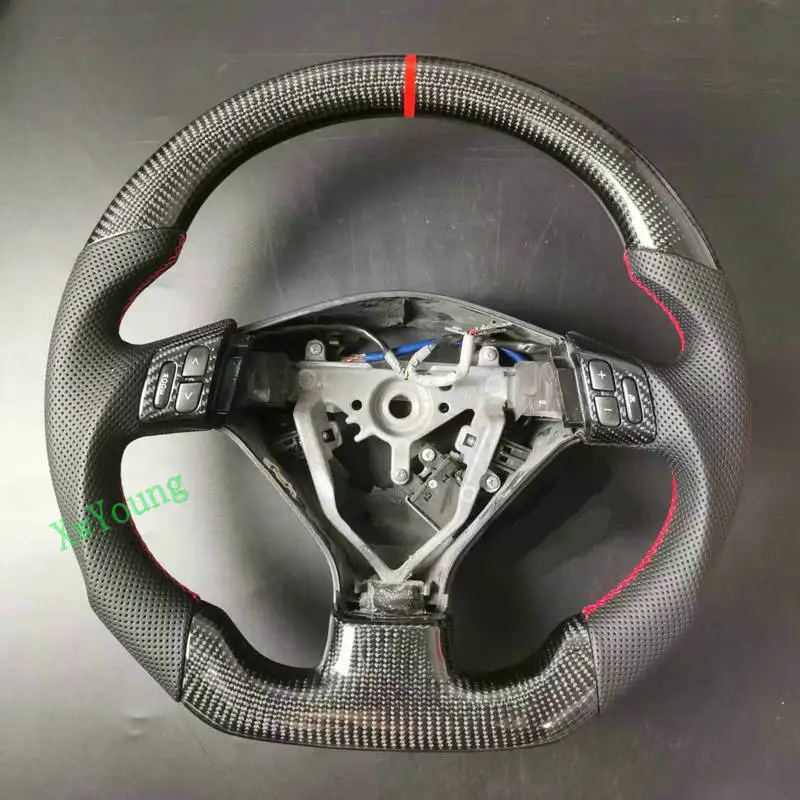 

For Subaru Impreza Legacy WRX 100% Real Carbon Fiber Car Steering Wheel