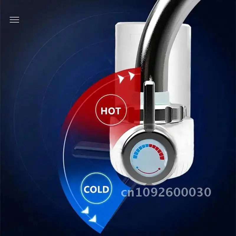 Kitchen Appliance Instant Tankless Electric Water Faucet Flowing Mixer Heated Faucet Heating Heat Digital Instantaneous Display