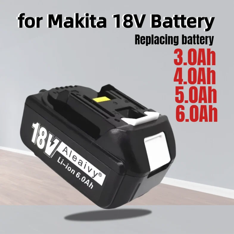 18V Rechargeable Battery For Makita DDF487 DTD173 DTW700 DGA404 DGA404 Replaceable LED Lithium-ion4.0/5.0/6.0Ah