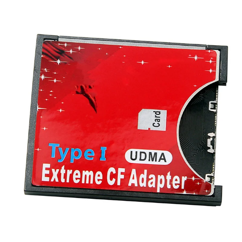 

AA60-10X Новый чехол для карты SD-CF поддерживает беспроводной адаптер WIFI SD-карты типа I, зеркальная камера, красный