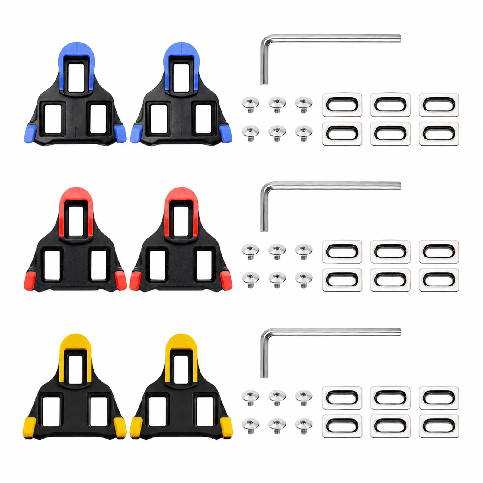 Road Bike Pedal Cleat SPD Bicycle Pedals Self-locking Plate Clip for SHIMANO Bike Cycling Shoes Bicycle Accessories view 2