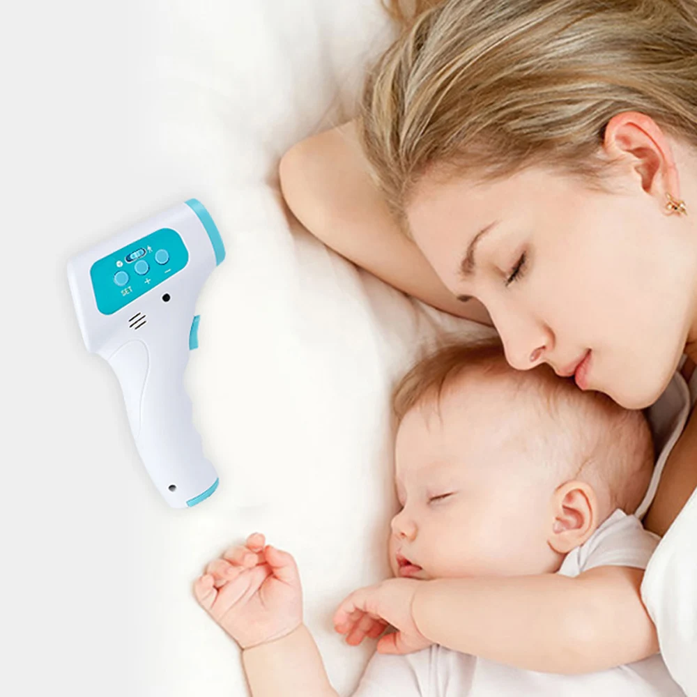 Sinohero Baby Adult Digital Infrared Forehead Thermometer Fever Contactless Clinical Electronic Medical Temperature Meter