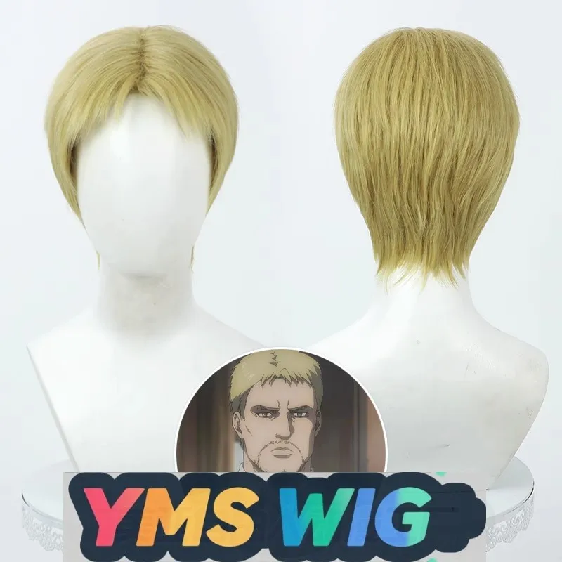 

【YMS WIG】Attack On Titan Reiner Braun Cosplay Wig Short Hair Reiner Braun