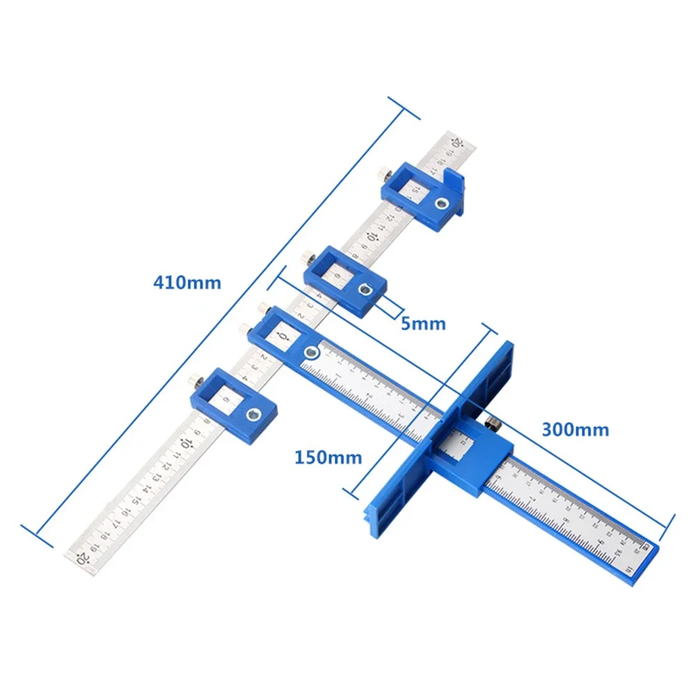 Imagem -06 - Localizador de Furadeira Prático para Marcenaria Perfuração Dowelling Hole Saw Marcenaria de Móveis Ferramentas Manuais para Marcenaria