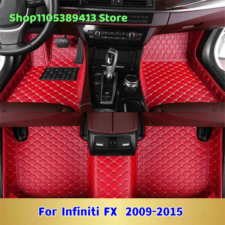 

Коврики для автомобиля из кожи на заказ для Infiniti FX 2015 2014 2013 2012 2011 2010 2009
