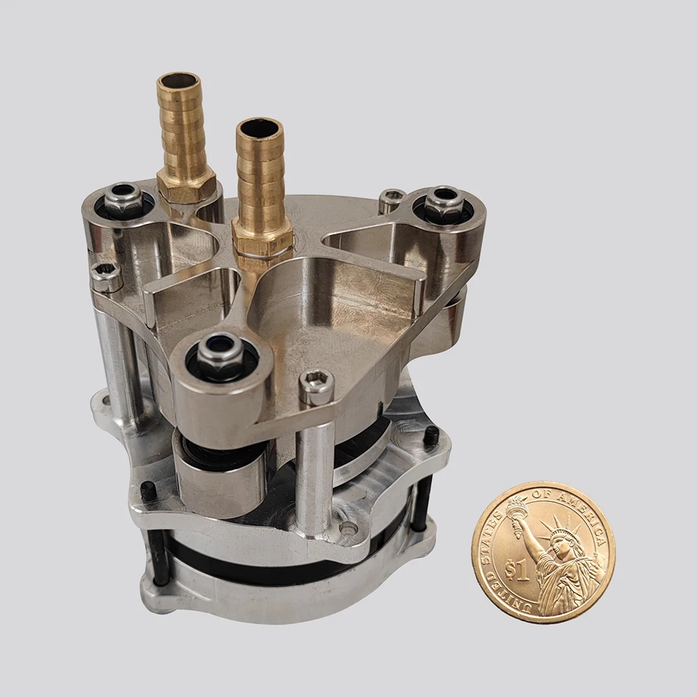 

Hot Sale GIHOMO GC0015A Hot Sale Medical Testing Equipment 1.5bar Vacuum Pump 2000-4500rpm Small Oil-free Scroll Air Compressor