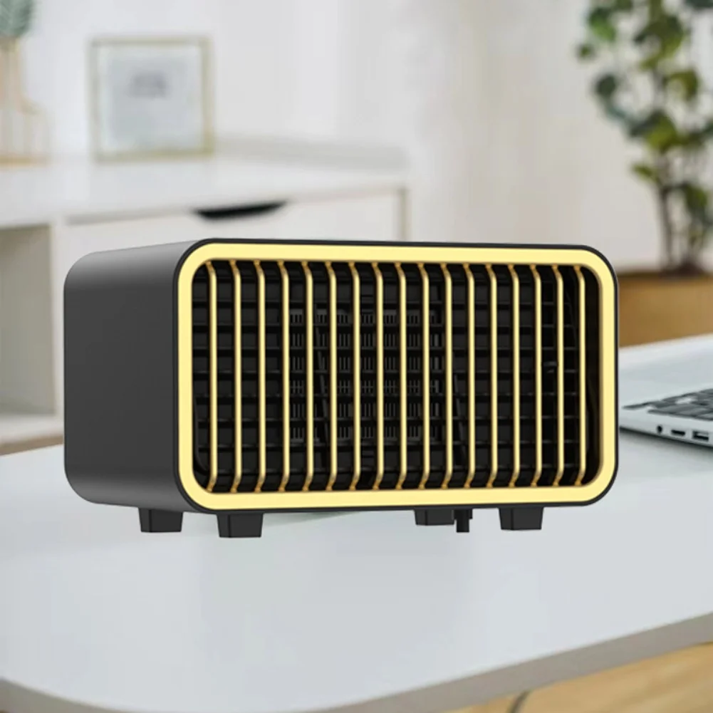 سخان مساحة PTC بورسلين 900 وات مع ميزات أمان وتشغيل هادئ وتصميم مدمج للمكاتب والمساحات الصغيرة وغرف النوم #3