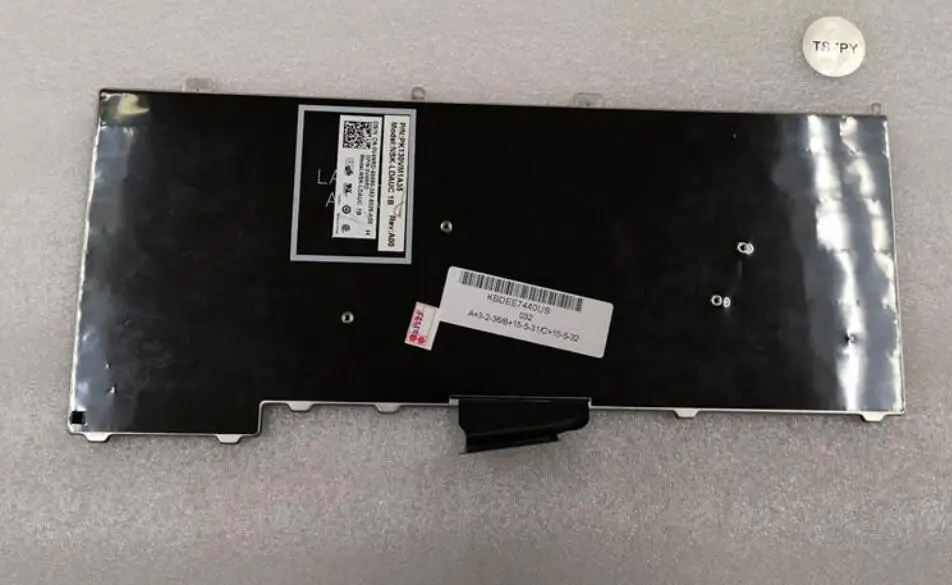 US non-backlit keyboard for Dell Latitude 12 7000 E7240 E7440 without trackpoint