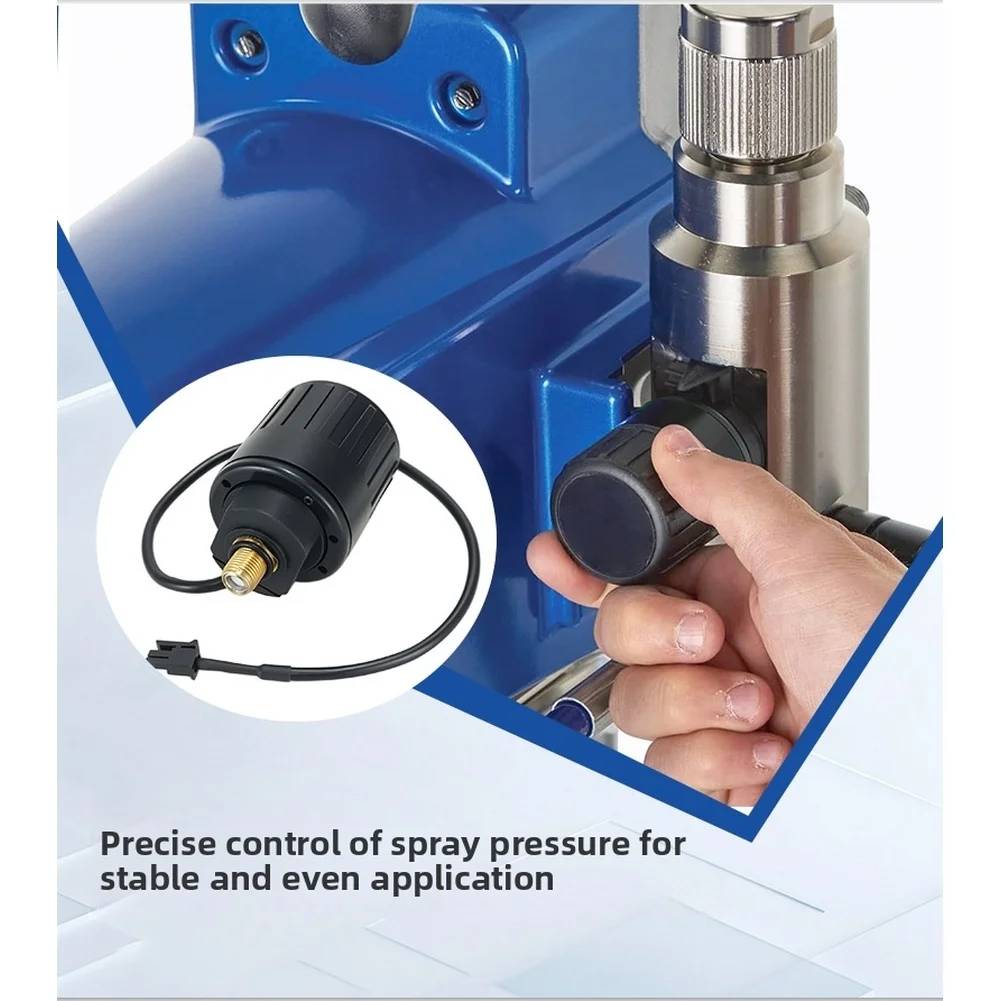Spray Pressure Regulator Valve Compatible With 190 210 390 Models Durable= Copper Construction For Uniform Paint Application