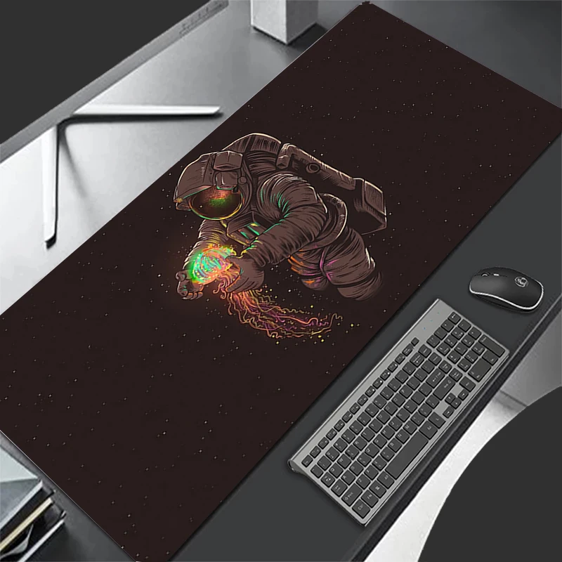 

Large Mouse Pads Beautiful Starry Sky Gaming Mouse Pad Deskpad with Stitched Edges and Non-Slip Rubber Base 900x400 Mouse Pad