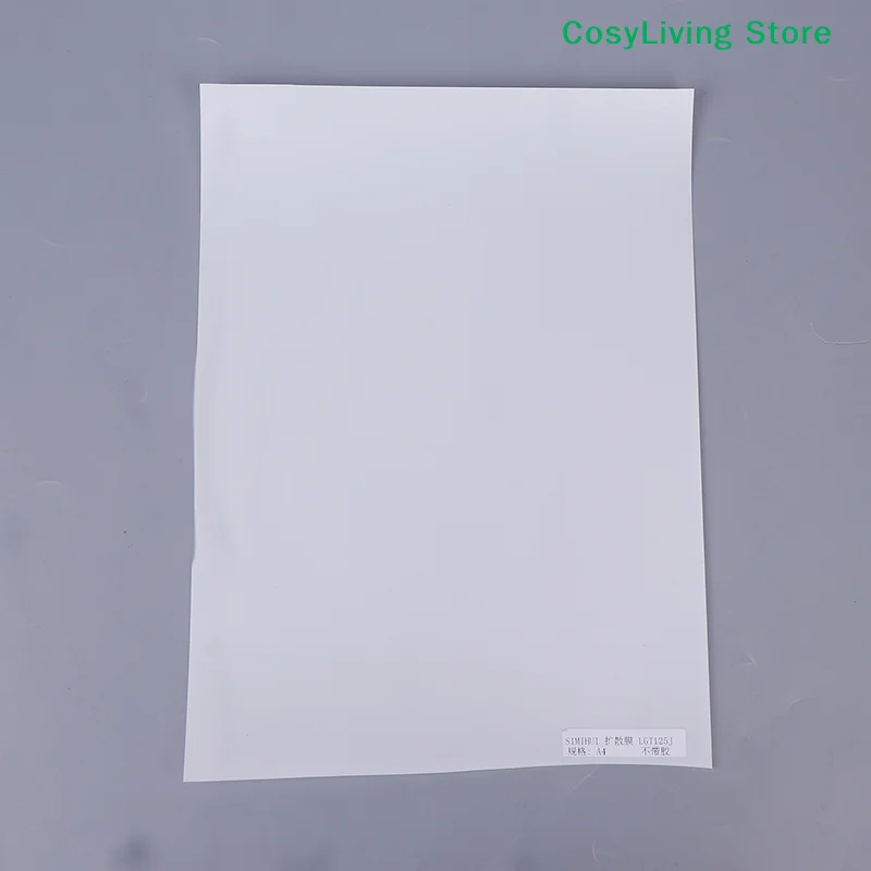 White PET Film LGT125J 0.125mm LED Light Diffusion Film LCD Backlight For Conventional Backlight Lamps Light Boxes