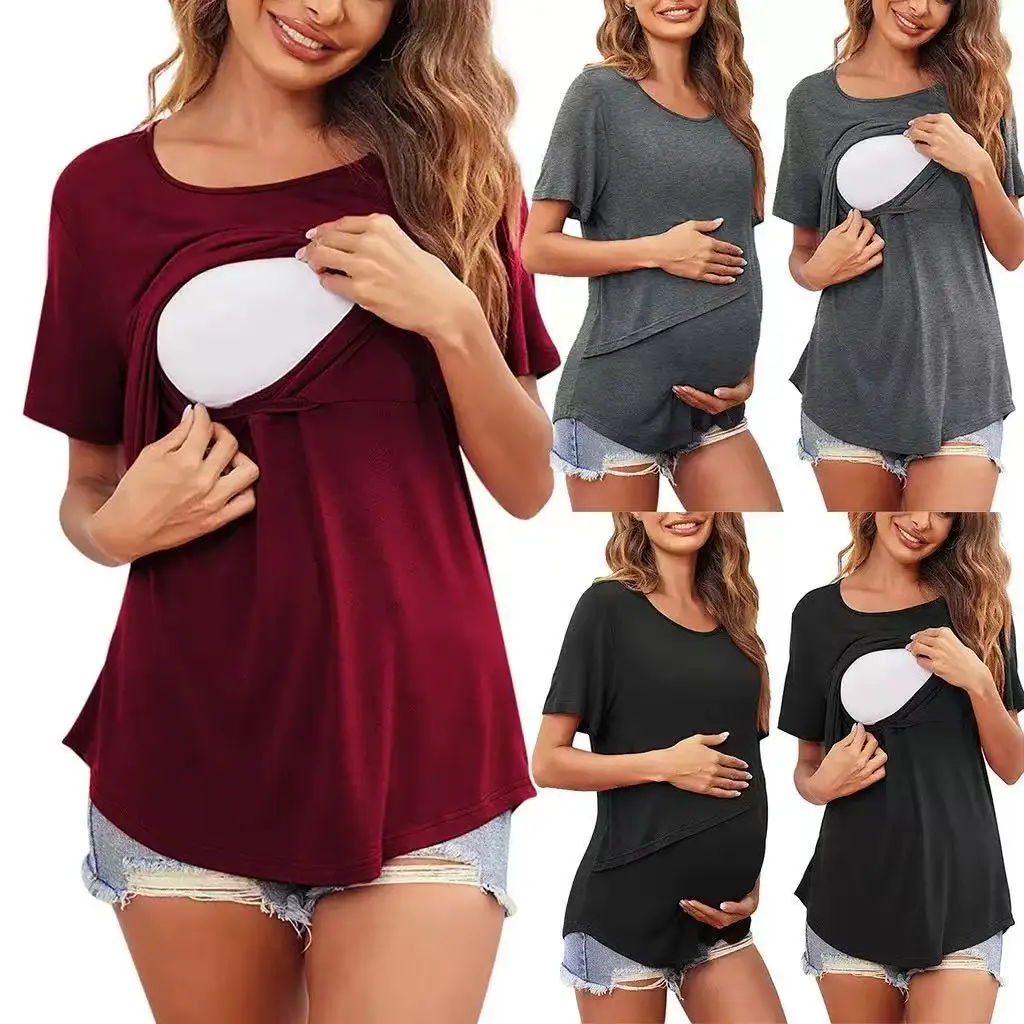 roupas-de-maternidade-femininas-de-verao-camisetas-casuais-de-manga-curta-tops-assimetricos-com-aba-para-amamentacao-tamanhos-grandes-s-2xl