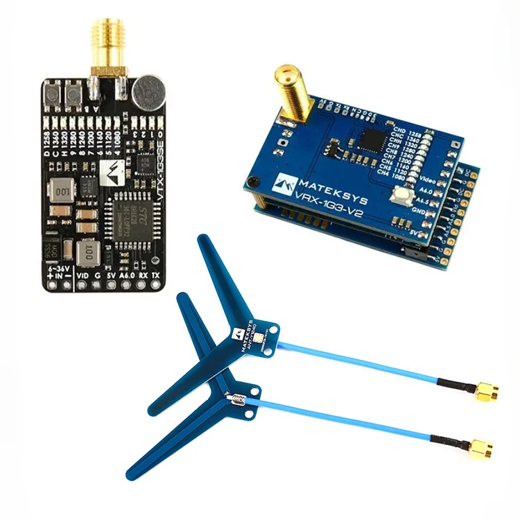 1.2G 1.3GHZ Image Transmission Transmitter Receiver VTX 1.6W FPV Video Glasses VRX Receiving Module Wrong MAEK Drone Accessories