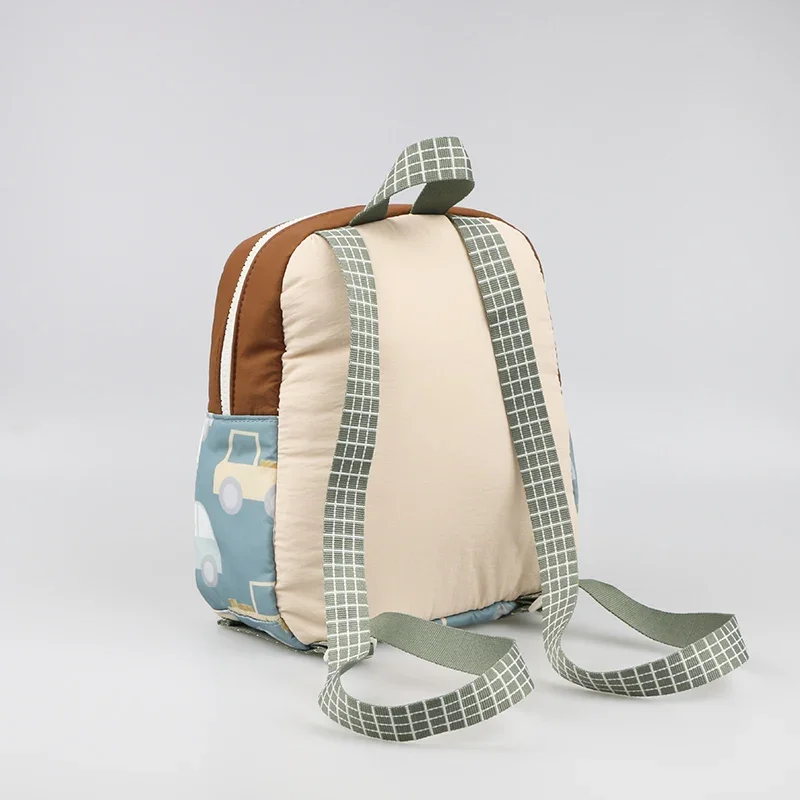 Nowy Dziecięcy Wielofunkcyjny Plecak Śliczny Haft Samochodu Tornister Przedszkolny Chłopcy i Dziewczęta Lekki Plecak