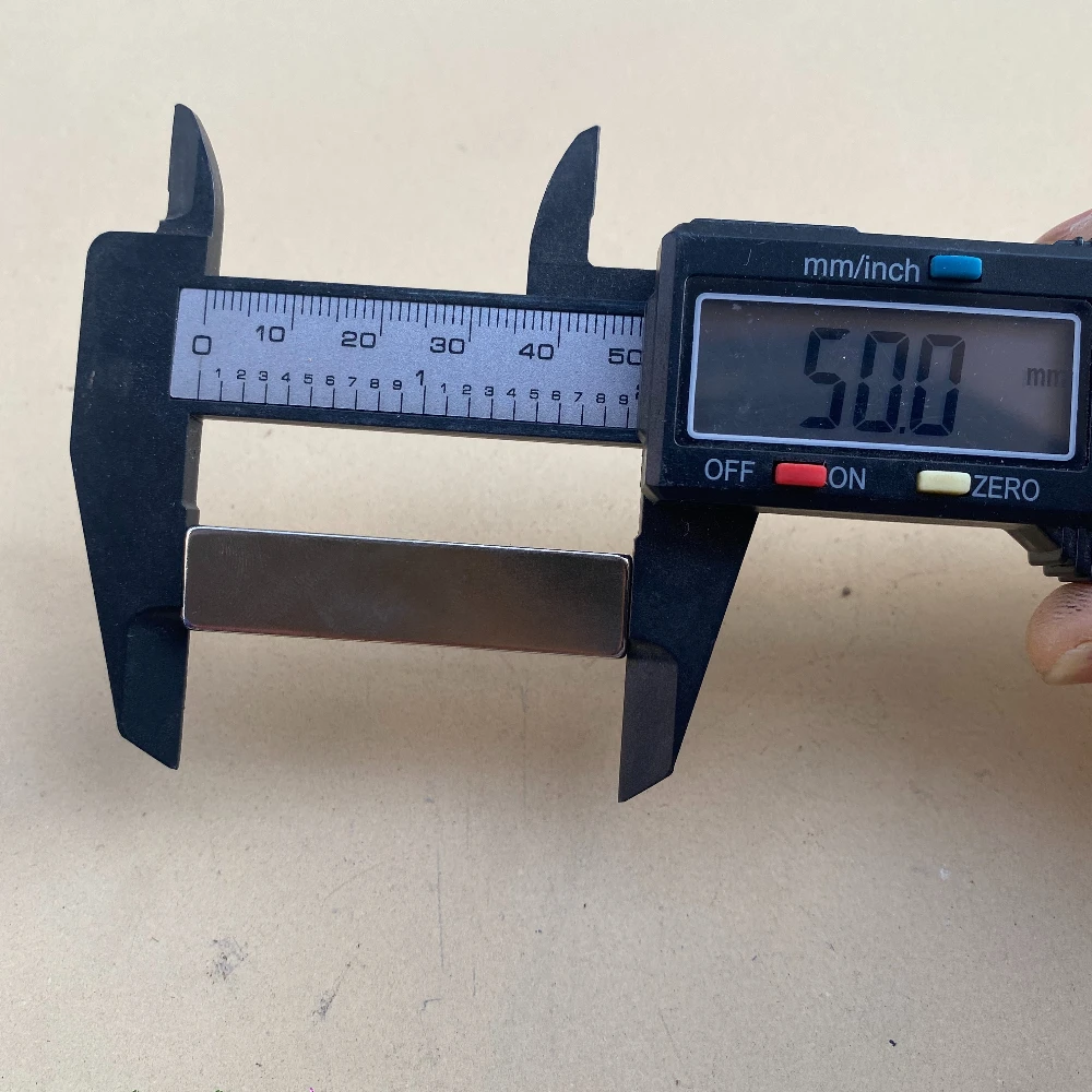 N52  50x12x2.5 45x11x3 Powerful Magnets Rectangle Square Neodymium Generator Block Motor strong Engine Diy Office Project Motor