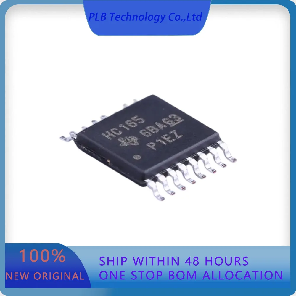 SN74HC165PWR SN74HC165  8 2V~6V 1 Parallel or Serial to Serial TSSOP-16 Shift Registers Original Stock