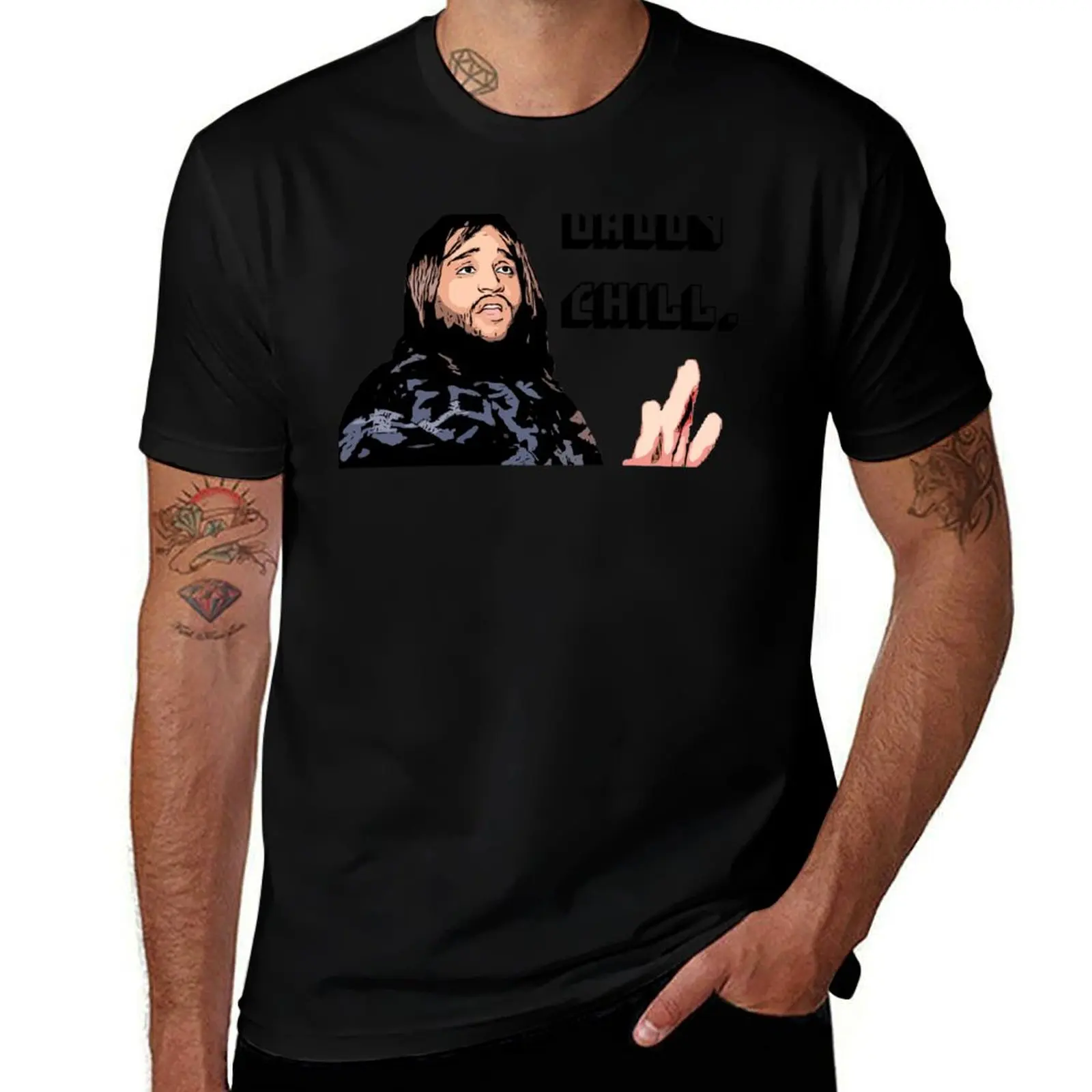 

Daddy Chill. T-Shirt Clothing plus sizes animal prinfor boys summer clothes mens workout shirts