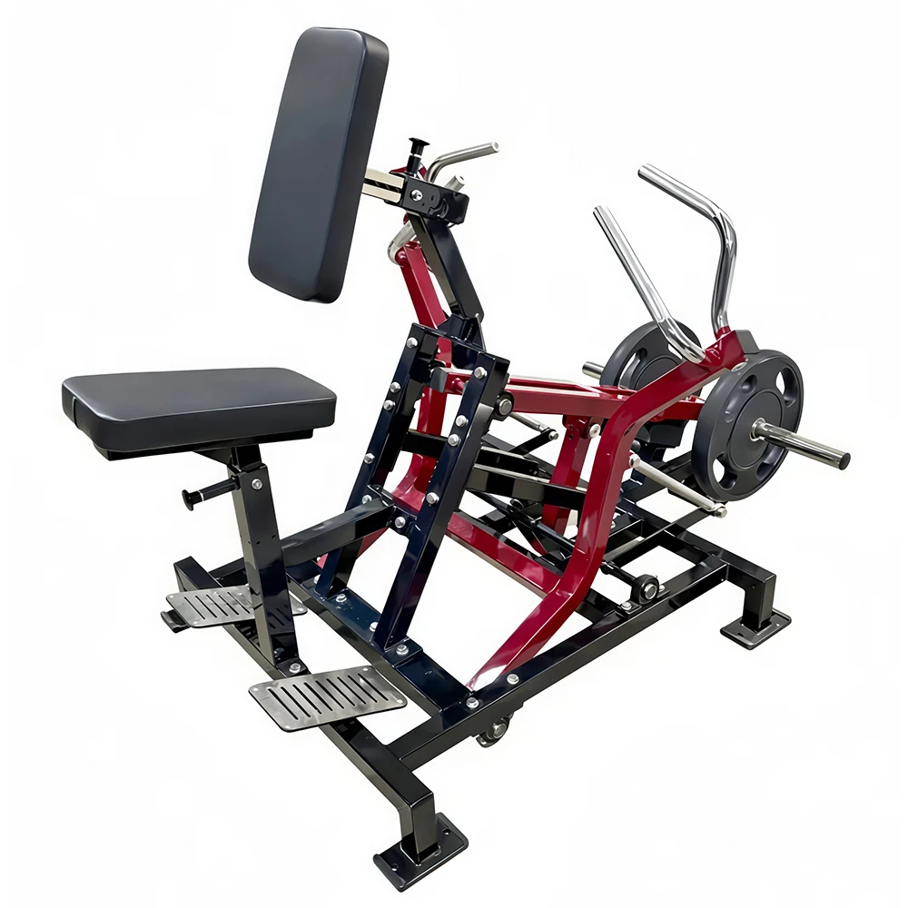 Factory Direct Sale Seated Low Row Commercial Gym Equipment Arm Back Training Machine Plate Loaded Strength Trainingpromote sale