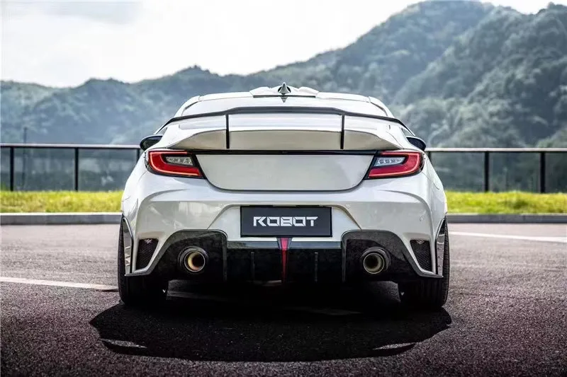 สําหรับ GR86 BRZ Widebody ชุด GR86 BRZ ด้านหน้าและด้านหลังสปอยเลอร์กันชน Wide-body Kit