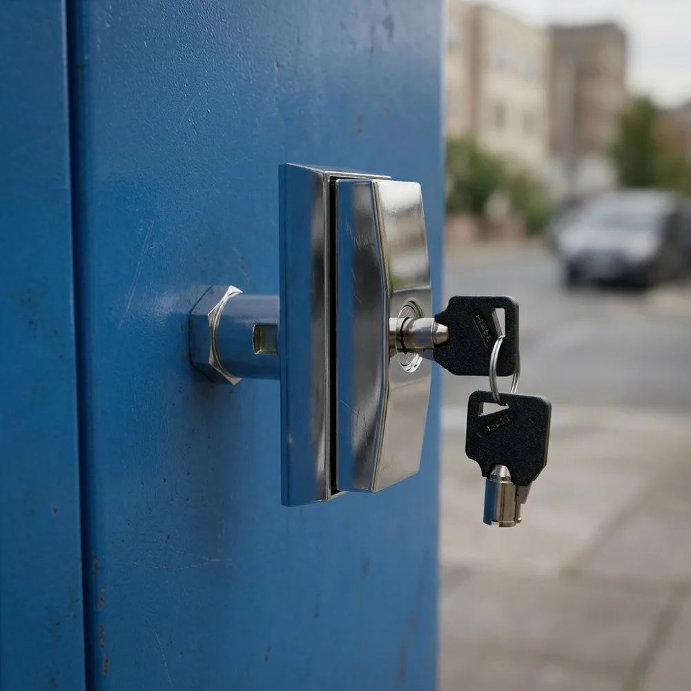 Reliable Zinc Alloy for T for lock for Vending Machines and Game Machines Providing Security Solution for Car Washing Equipment