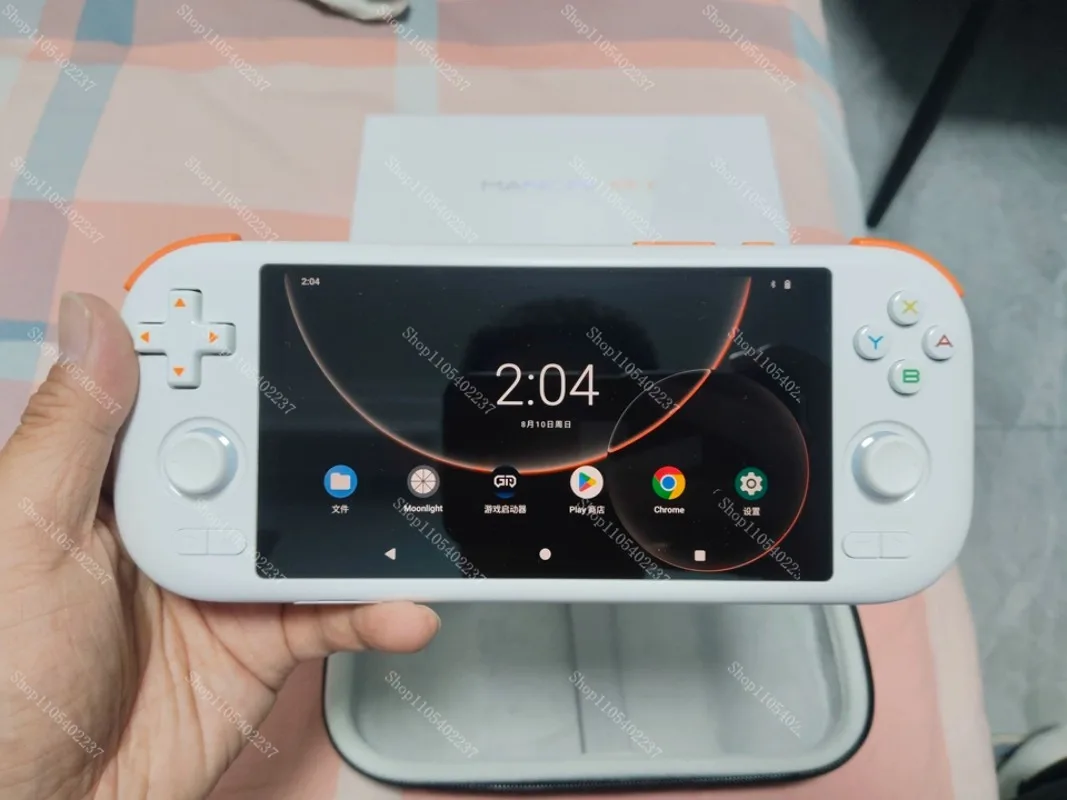 AIR X Android Handheld Game Console - 5.5 Inch 1080P IPS Touchscreen, Qualcomm Snapdragon Processor, WiFi & Bluetooth,