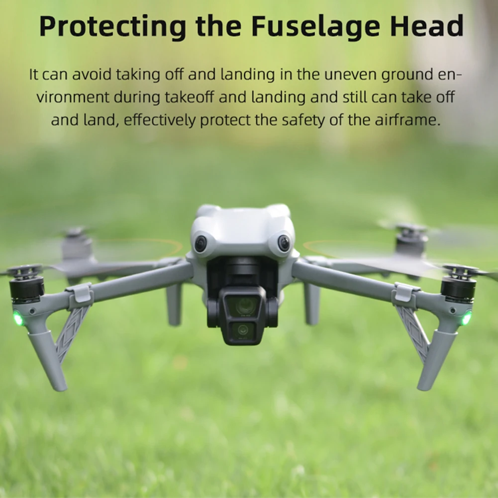 معدات الهبوط تزيد من توسيع قوس الطائرة بدون طيار أرجل الهبوط لملحقات الطائرة بدون طيار DJI Air 3 Air 3S
