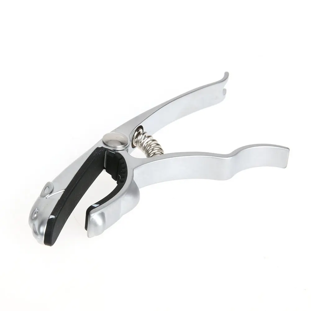 Professional Metal Guitar Capo Aluminum Alloy Clamp Key Trigger Tuner for Acoustic Electric Bass Musical Instrument Accessories view 4