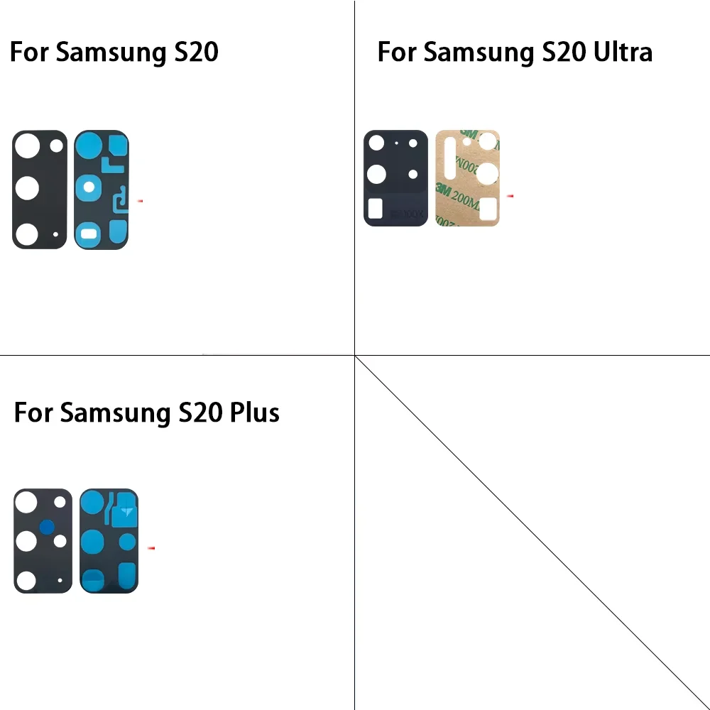 Camera Lens Back Rear Camera Glass Lens Cover For Samsung S23 S22 S20 Plus Ultra With Adhesive Sticker replacement rear glass