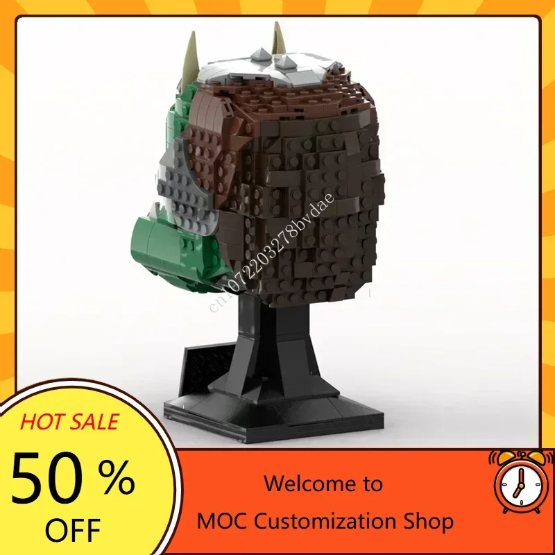 MOC 우주 전투 시리즈 가모레안 가드 메가 피규어 퍼즐 창의적인 DIY 조립 휴일 크리스마스 장난감 어린이 선물