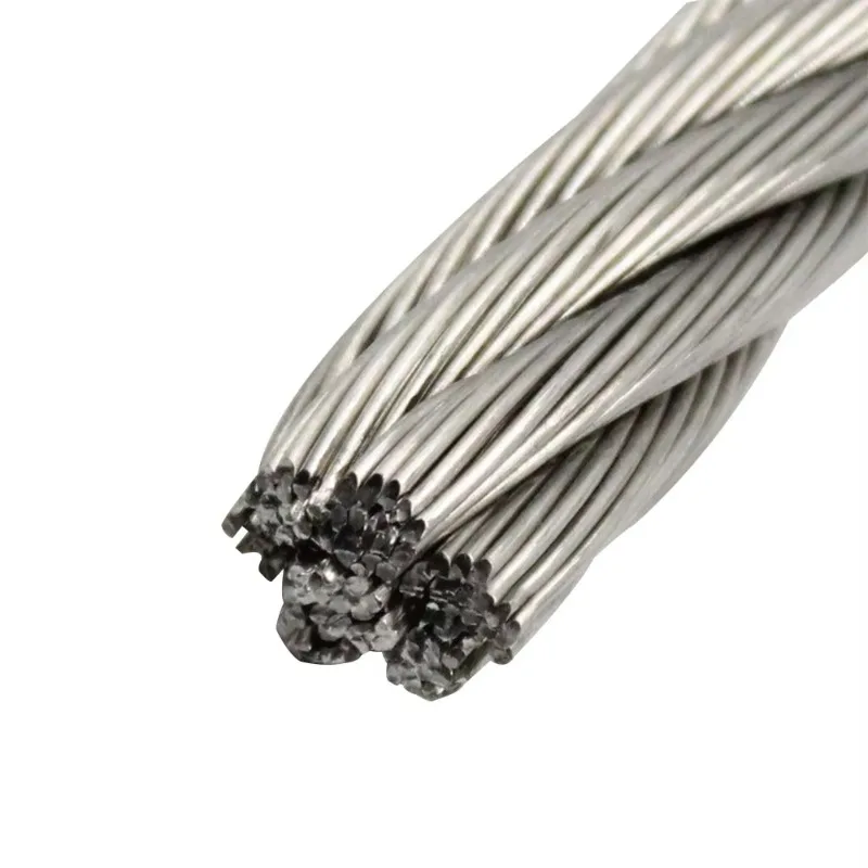 

Wire Rope Marine Steel Galvanized High Carbon Steel Construction Ungalvanized Crushing Resistant Steel Wire Rope 35 Aisi 1000M
