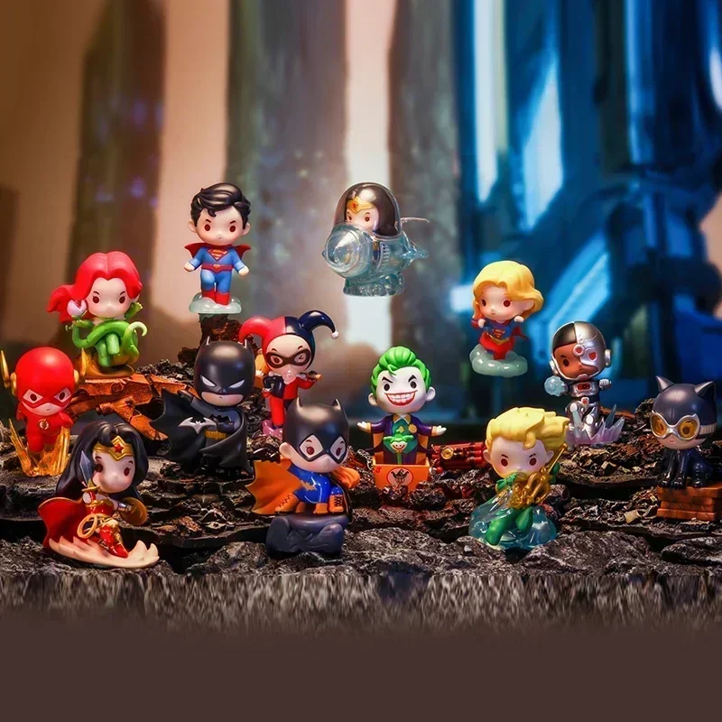 

POP MART DC Justice League Series Mystery Box Blind Bag Collectible Anime Figure Ornament Cute Doll Gift For Fans