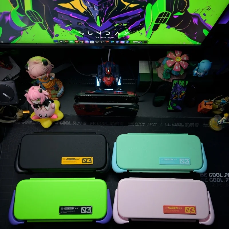 Switch 2 FoldeX All In One Magnetic Flip Grip Protective Case Dockable Handheld Gaming Accessory For Gamers