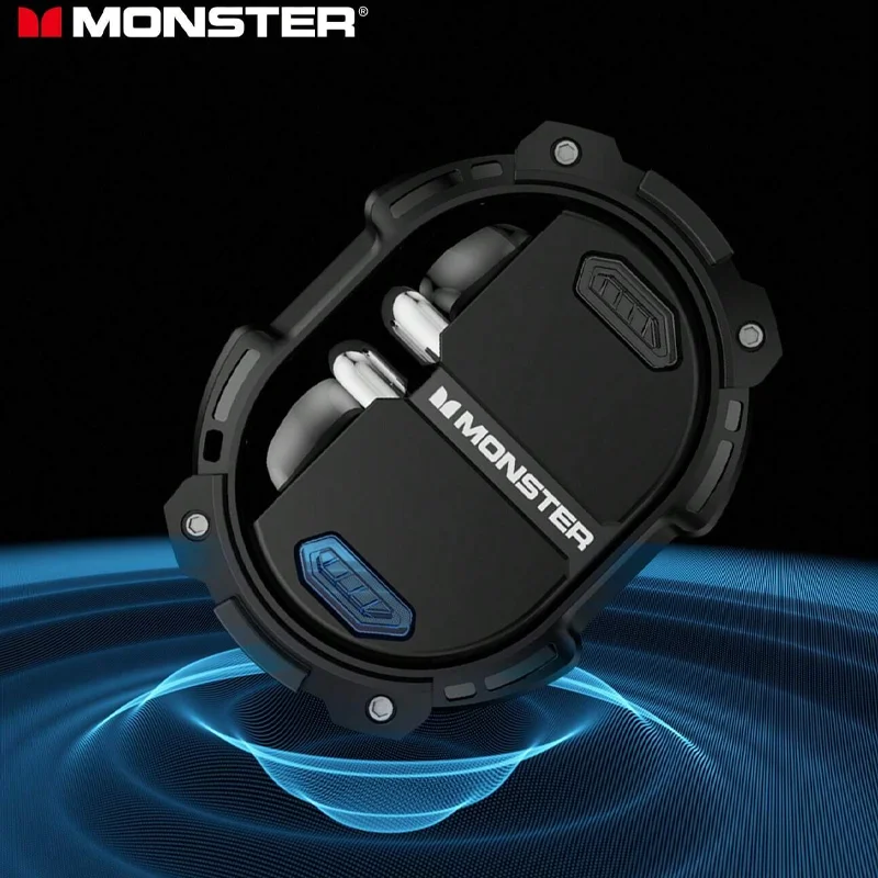 

Original Monster XKT10 Pro Ture Wireless Bluetooth Headset Sport Low Latency Earphones Gaming HiFi Stereo Fast Charging Earbuds