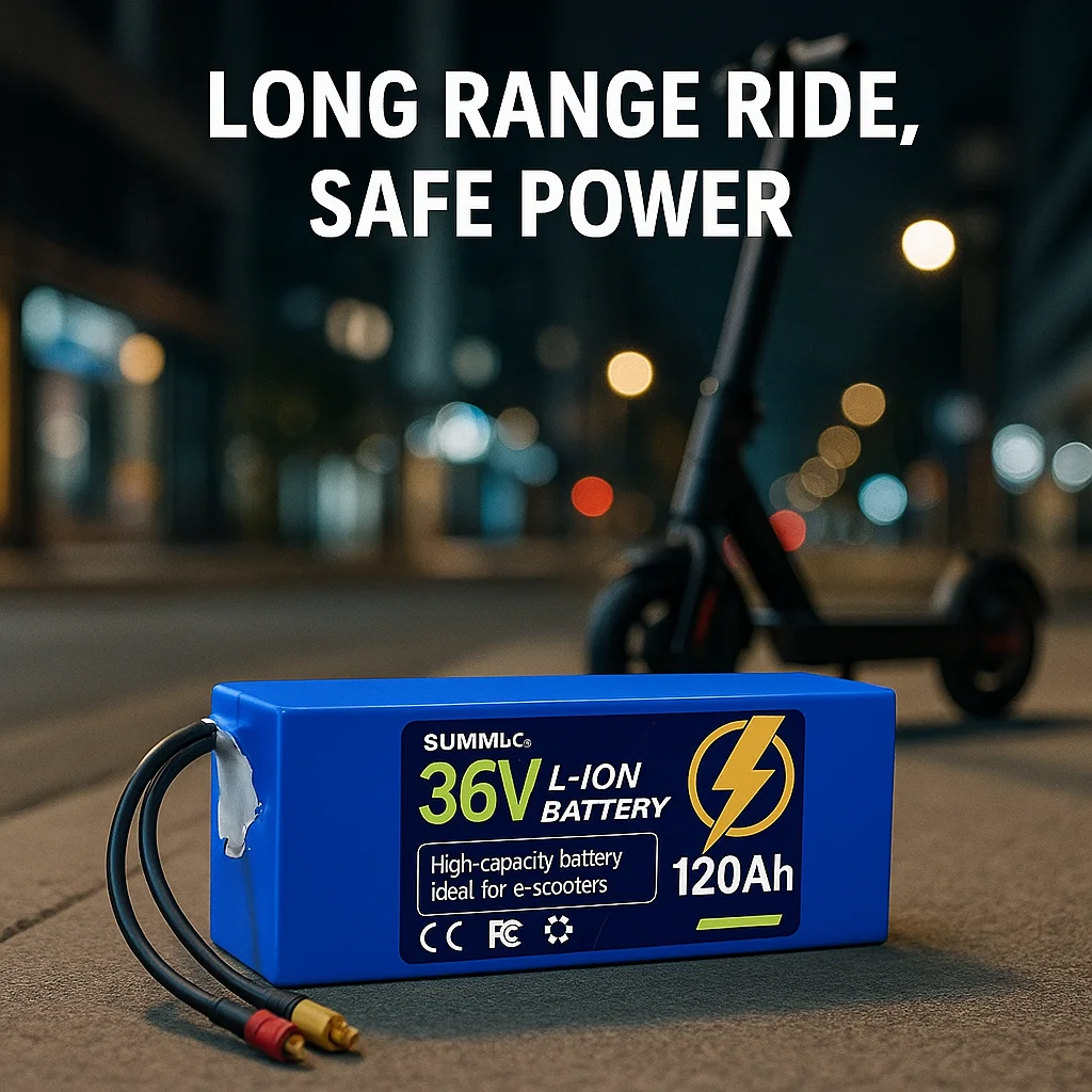 

2025 36V 120000mAh 18650 Lithium Battery Pack for Electric Scooter M365, Upgrade Long Life 10S3P Design