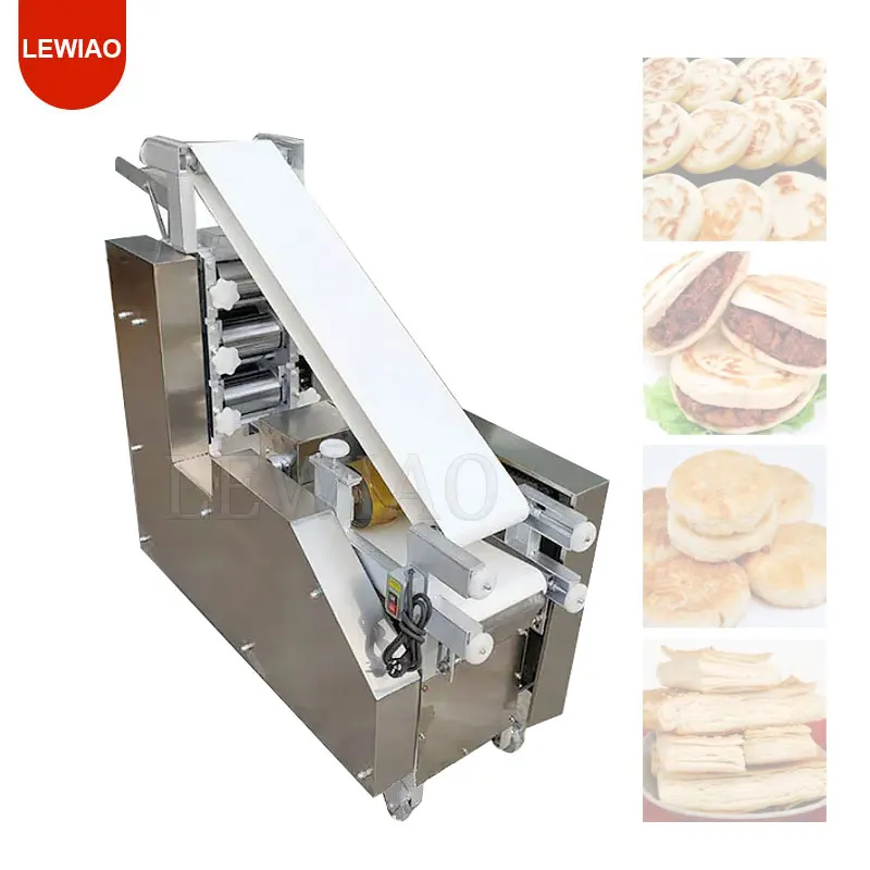 Fully Automatic Dumpling Curry Yun Tun Skin Molding Machine Commercial Large Cake Making Machine