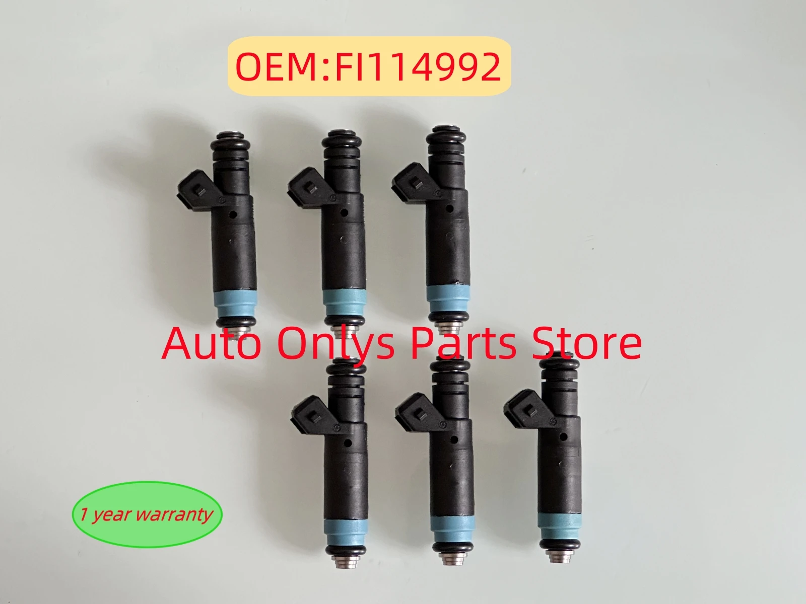 

6PCS FI114992 Nozzle Fuel Injector EV1 For -Siemens Deka 80LB 850cc -TOYOTA -Audi V8 LT1 LS1 LS6 Deka 110324 GM Etc F127B00418