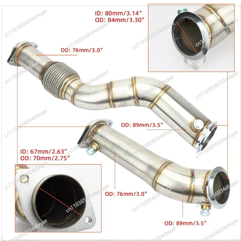 For Automotive Exhaust Manifold BMW S58 2020 - 2023 BMW M3 M4 G80 G82 G83