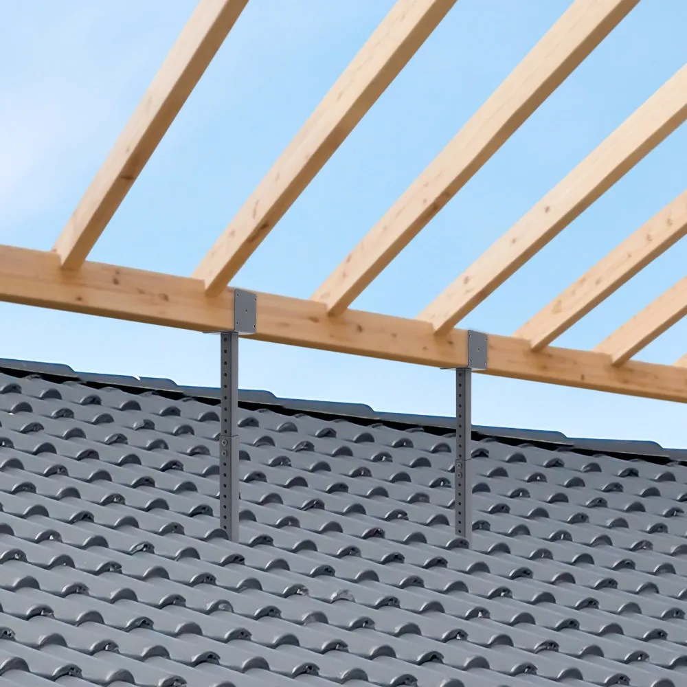 

Садовая арка, кронштейны для перголы, опоры для крыши, 2 регулируемых кронштейна для навеса, железный монтажный кронштейн для беседки, уличный павильон