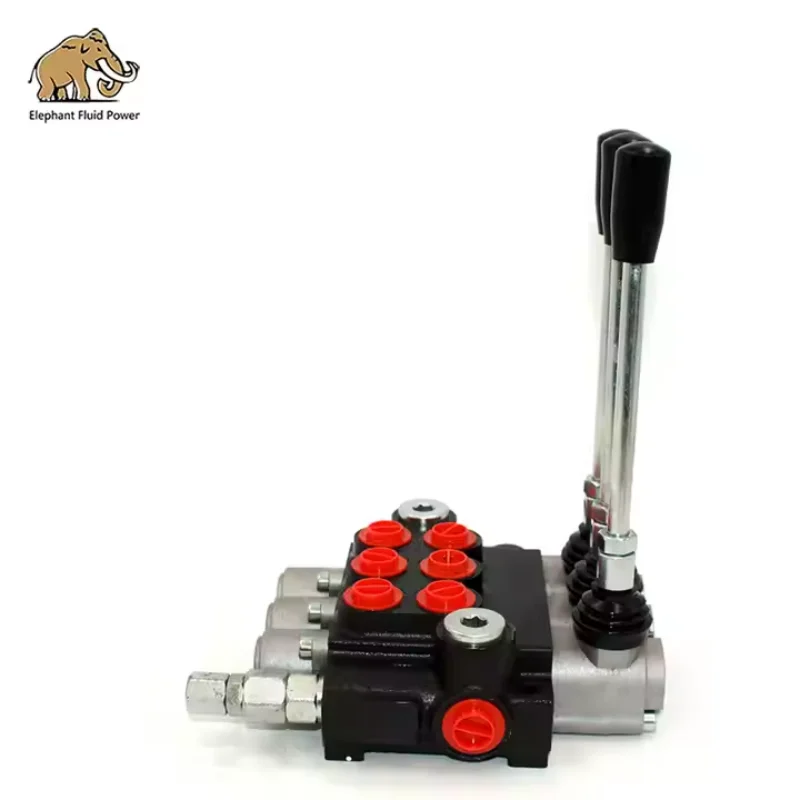 

Hydraulic directional control valve 3 spool 11gpm